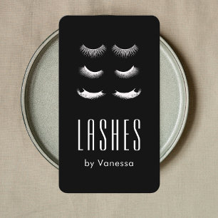 Modern Beauty Lashes Salon QR Code Visitekaartje