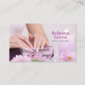 Modern Beauty Manicure Nagels Nagelsalon Manicuris Visitekaartje (Voorkant)