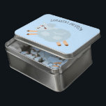 Modern Beauty Pastel Blue Sheep And Kid Name Puzzel<br><div class="desc">Modern Beauty Pastel Blue Sheep And Kid Name</div>