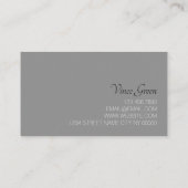 Modern Beauty Salon & Spa Visitekaartje (Achterkant)