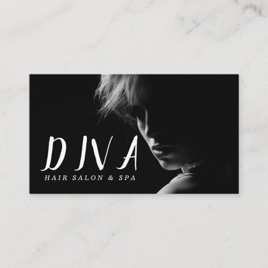 Modern Beauty Salon & Spa Visitekaartje (Voorkant)