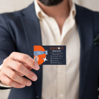 Modern Beauty Services Hair Stylists Salon Visitekaartje