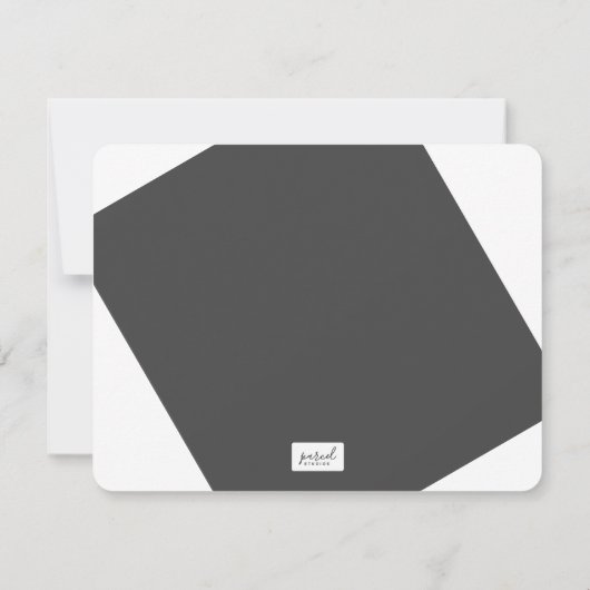 Modern bedankt (Achterkant)