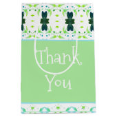 Modern bedankt thema medium cadeauzakje (Voorkant)