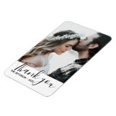 Modern Bedankt voor het huwelijk Magneet (Linkerzijde)