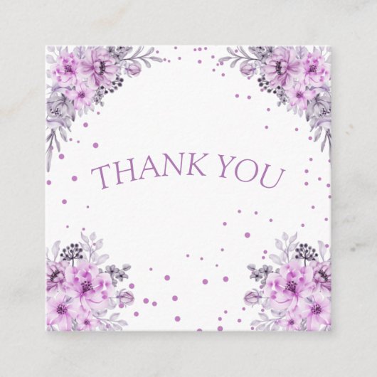 modern bedankt voor je trouwtrouwe rozen bedankt j informatiekaartje (Voorkant)