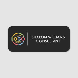 Modern Bedrijf Bedrijf Logo Medewerker Magnetisch Naamplaatje