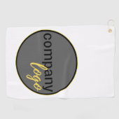 MODERN BEDRIJF EIGEN LOGO WHITE PROMOTIONELE GOLFHANDDOEK (Horizontaal)