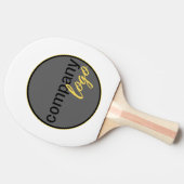 MODERN BEDRIJF EIGEN LOGO WHITE PROMOTIONELE TAFELTENNISBATJE (Zijkant)