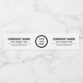 Modern bedrijf Logo Branded Waterflesetiketten Waterfles Etiket (Enkel label)