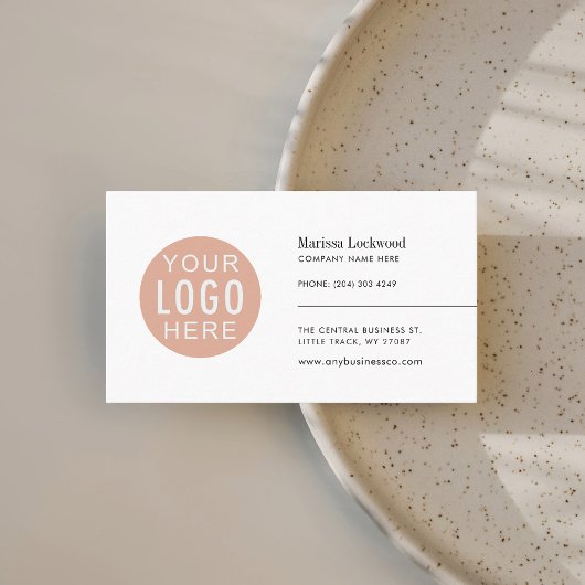 Modern bedrijf Logo minimalist Visitekaartje