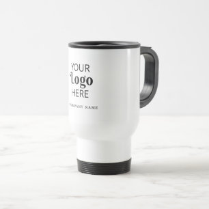 Modern Bedrijf Logo Small Business Giveaway Gift Reisbeker