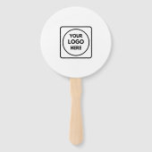 modern bedrijf | Promo voor aangepaste zakelijke L Handwaaier (Achterkant)