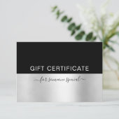 MODERN BEDRIJFSCERTIFICAAT, cadeau voor u (Staand voorkant)