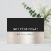 MODERN BEDRIJFSCERTIFICAAT, cadeau voor u (Staand voorkant)