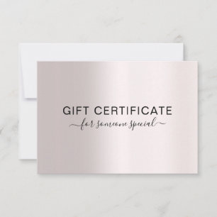 MODERN BEDRIJFSCERTIFICAAT, cadeau voor u