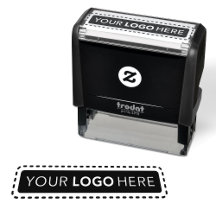 Modern Bedrijfslogo - Aangepast Zelfinkend Stempel