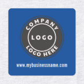 Modern bedrijfslogo en bedrijfswebsite labels (Design 2)