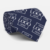 Modern bedrijfslogo patroon professioneel stropdas (Opgerold)