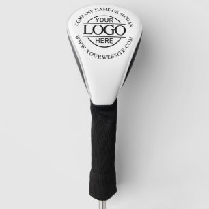 Modern Bedrijfslogo van maatwerkbedrijf Wit Brande Golfheadcover