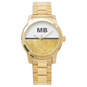 Modern bedrijfsmonogram van Mannen Horloge