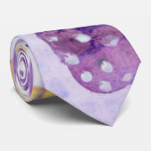 Modern bedrijfspatroon Abstrac Blue Stropdas (Opgerold)