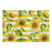 Modern Bedroom Pillowcases FlowersPattern Matching Kussensloop (Achterkant-Rechts)