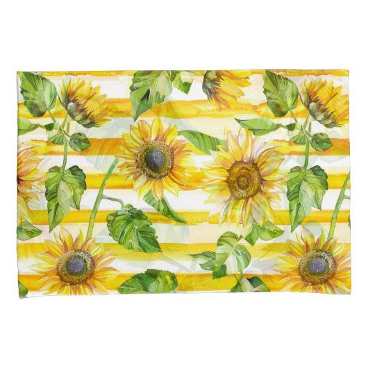 Modern Bedroom Pillowcases FlowersPattern Matching Kussensloop (Voorkant-Rechts)