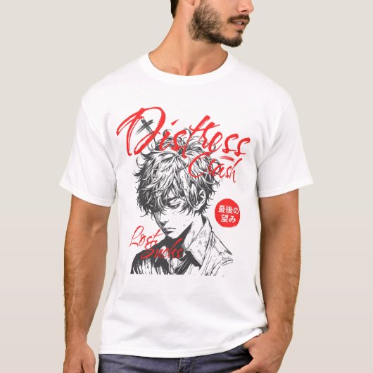 Modern bedrukt T-shirt – stijlvol & trendy grafisc (Voorkant)