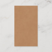 Modern Beer Diaper Raffle Baby Shower Informatiekaartje (Achterkant)