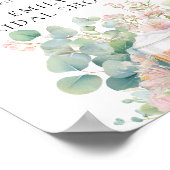 Modern Beer Love is Brewing Welcome Bridal Shower Poster (Hoek)