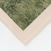 Modern Beige 7 foto paar collage Fleece Deken (Hoek)