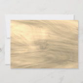 Modern Beige Afstuderen Aankondiging (Achterkant)