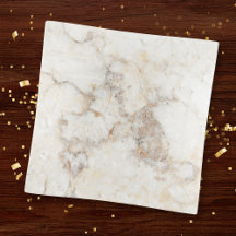 Modern Beige Brown Marble