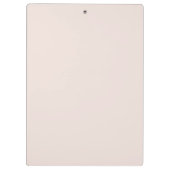 Modern Beige en Wijn Monogram Klembord (Achterkant)