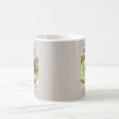 Modern Beige Mama Kinder Foto Moederdag Koffiemok (Center)