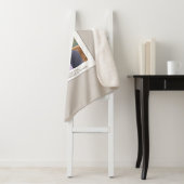 Modern Beige Mama Kinder Foto Moederdag Sherpa Deken (In situ)