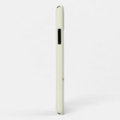 Modern Beige minimaal Gold Star Monogram Case-Mate iPhone Case (Achterkant/rechts)