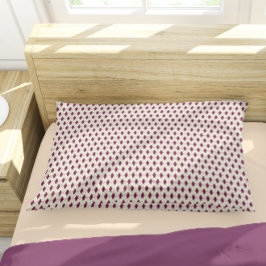 Modern Beige Paars Geometric Argyle Pattern Kussensloop