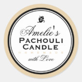 MODERN  BEIGE | PERSOONLIJKE STICKER (Voorkant)