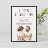 Modern... ben je mijn Bridesmaid Kaart. Kaart (Staand voorkant)