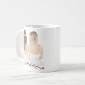 Modern... ben je mijn meisje van Eer White. Koffiemok (Voorkant links)