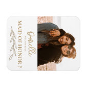 Modern, ben je mijn vriend van de eervolle foto magneet (Horizontaal)