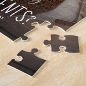 Modern... ben jij mijn godouders Baby Legpuzzel (Zijkant)