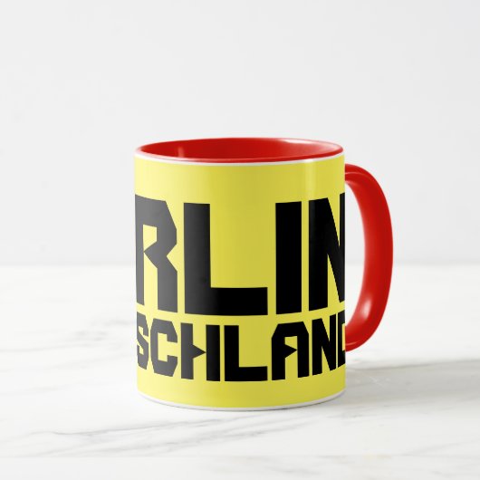 Modern Berlin Deutschland Mok (Voorkant rechts)