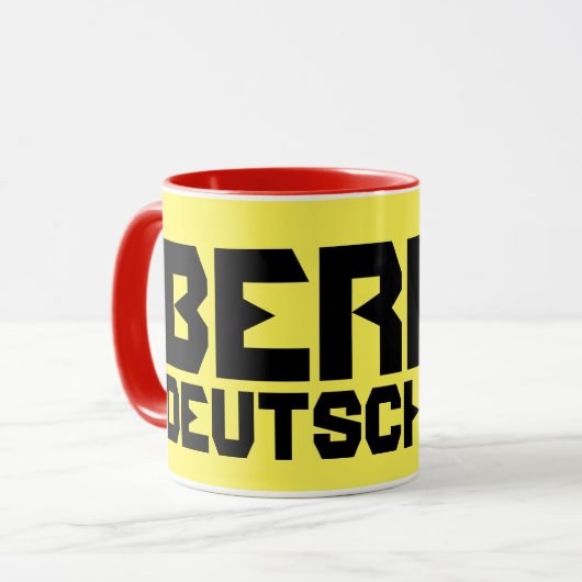 Modern Berlin Deutschland Mok (Voorkant links)