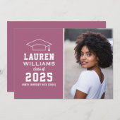 Modern Berry roze fotograaf Kaart (Voorkant / Achterkant)