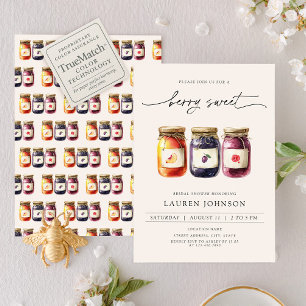Modern Berry Sweet Summer Fruits Vrijgezellenfeest Kaart