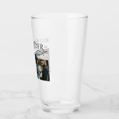 Modern Best Dad Ever Photo Heart Fathers Day Gifts Glas (Links)