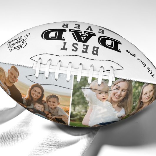 Modern Best Dad Typography Vader Day 2 Foto American Football